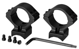 Browning T-Bolt Integrated Scope Mount System with low height features an aluminum construction